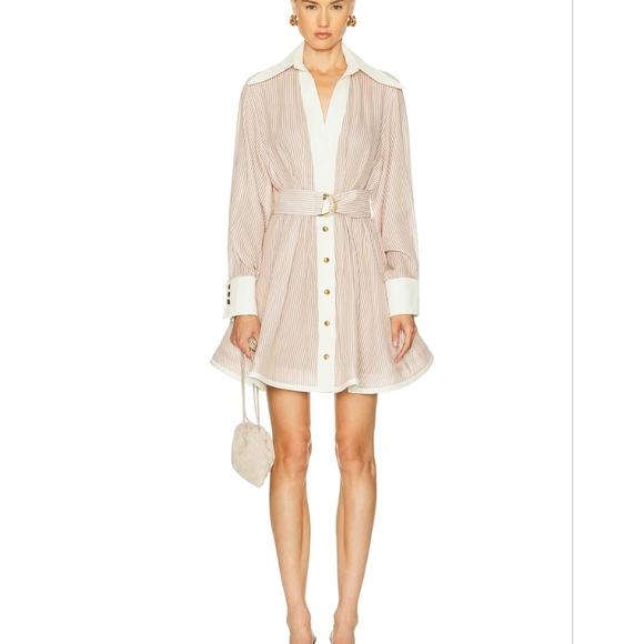 Zimmermann Hypnotic Tuck Mini Dress
